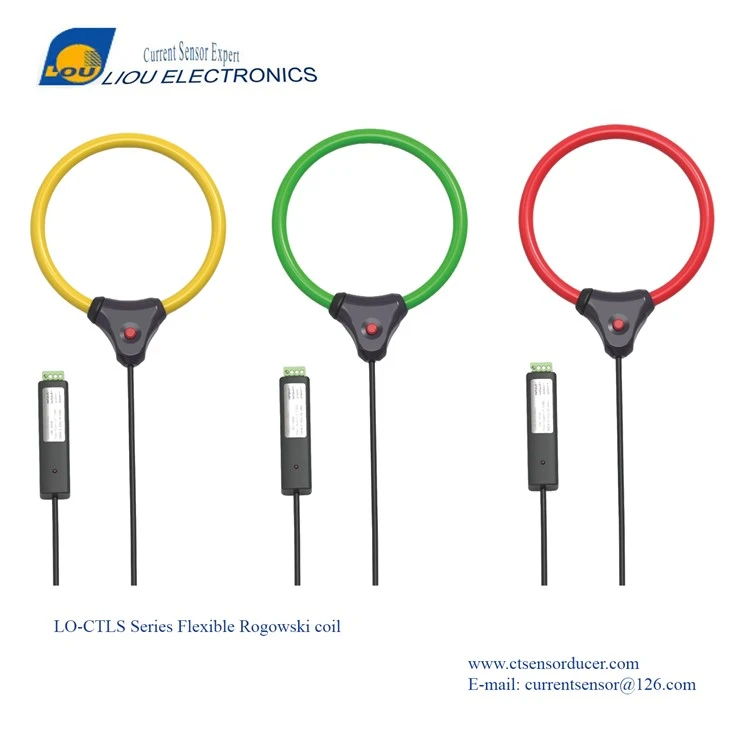 LO-CTLS2-300A Flexible rogowski coil with integrator 300A-DC20mA